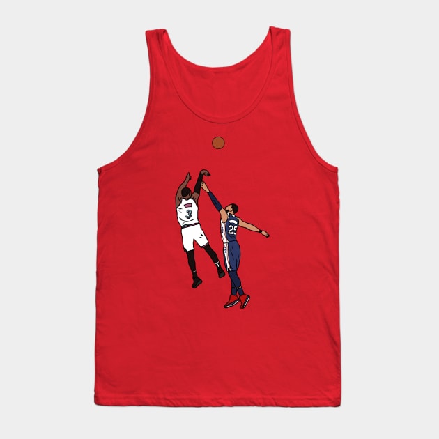 Dwyane Wade Game Winner Vs. Philadelphia Tank Top by rattraptees